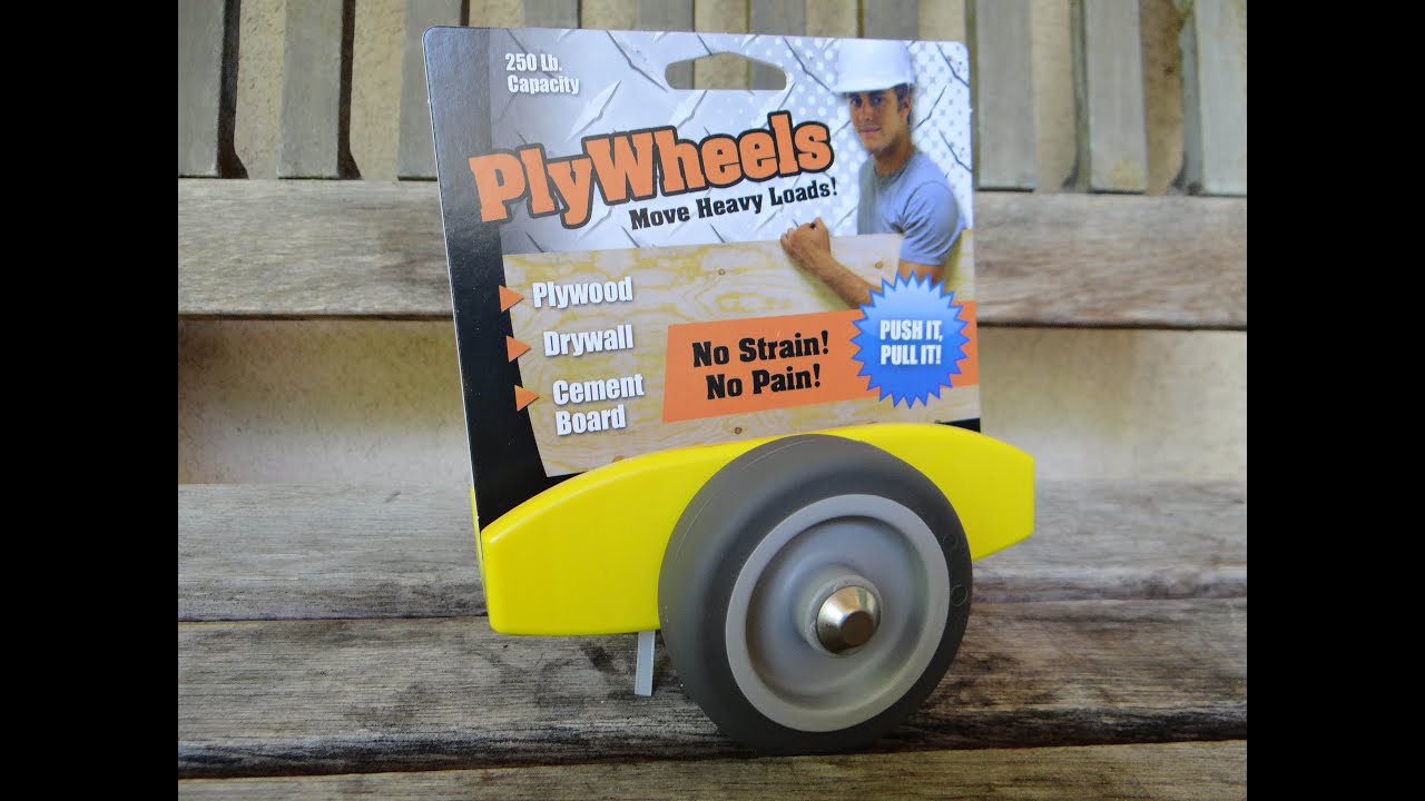 How to easily move plywood, Plywheels, Plywood Cart, Drywall Cart. How