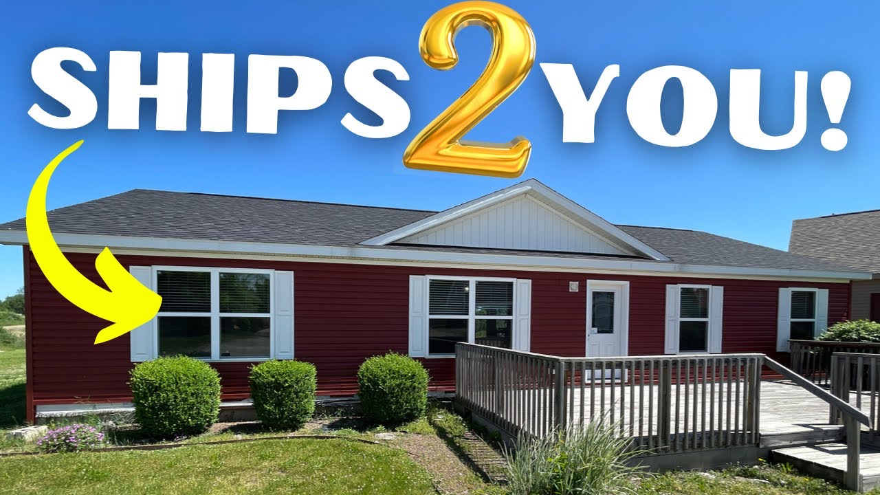 HERE IT IS! Incredible “Mobile Home” Ready 2 Ship Straight To You w