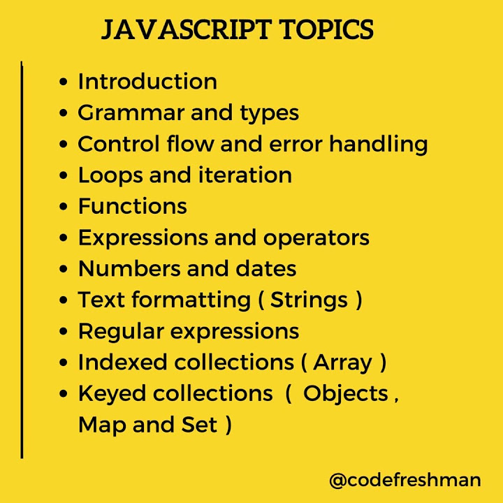 javascript topics - YouTube