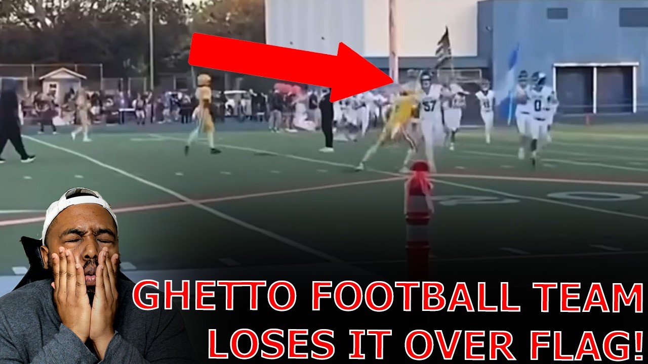 WOKE High School Football Team FINDS OUT After Attacking Rival Player For Carrying American Flag!