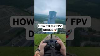 How to fly fpv drone #shorts #drone #dronevideo #drones #fpv #fpvdrone #fpvfreestyle #dji #djidrone