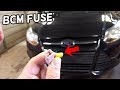 BCM BODY CONTROL MODULE FUSE LOCATION AND REPLACEMENT FORD FOCUS MK3 2012-2018