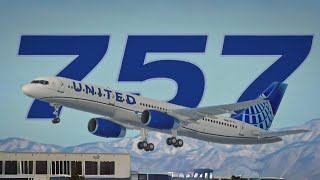 United Airlines Boeing 757 | Flight from Los Angeles (KLAX) to Newark (KEWR) | Infinite Flight