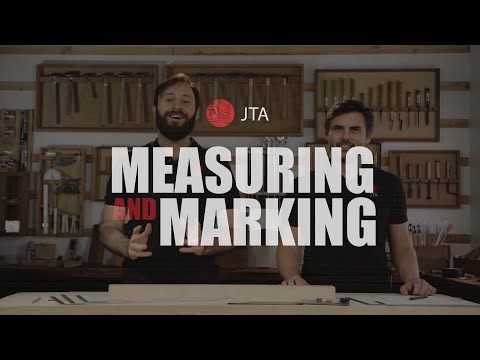 The basics of Japanese measuring and marking.