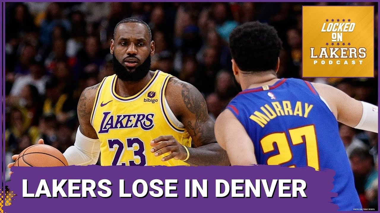 LeBron James turns up to Lakers' opener against the Nuggets in