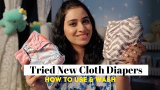 🌸All about Cloth Diapers| How to use And Wash | Baby के लिए कौन cloth diaper sahi?