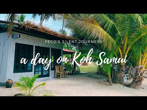 Hidden gems on Koh Samui | Silent Vlog | Thailand aesthetic Travel Vlog