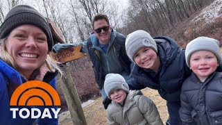 Dylan Dreyer on taking all 3 kids on first family ski trip
