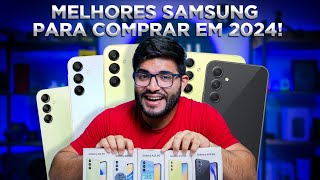 TOP 5 Melhores Smartphones da Samsung para comprar em 2024! (Definitivo)