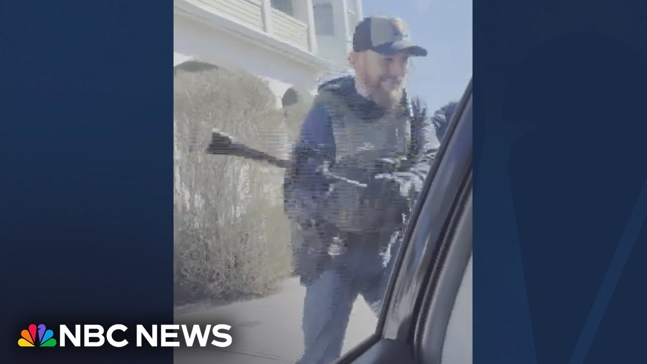 Ice agents smash car window during massachusetts arrest