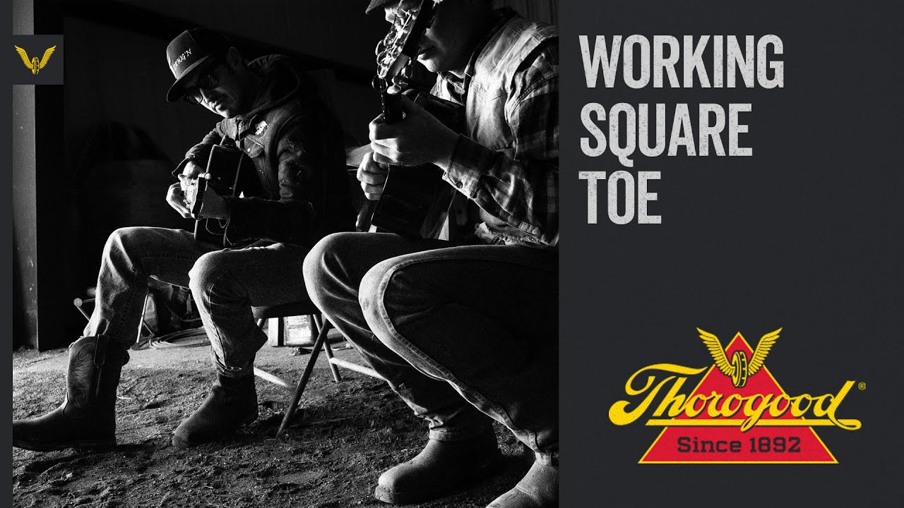 Thorogood 804-4330 Waterproof American Heritage Square Toe Wellington 11 Safety Toe