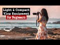 10 Light and Compact CAMERA AND EQUIPMENT - Best Travel Gear for Vlogging 2021 (Travel Friendly)