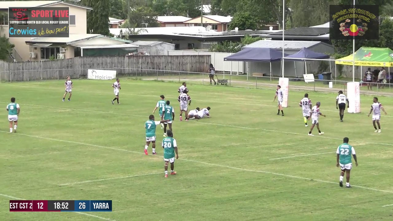 Field 1 Game 1 Men's-Survival Day KO Rugby League Carnival Cairns-East Cst Connections 1 vs Yarrabah