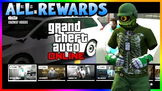 Full GTA ONLINE: EVERY CAREER CHALLENGE REWARD (2.5 YEARS LATER) Update