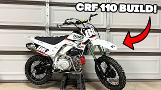 INSANE Build On Crf 110 Dirt Bike!