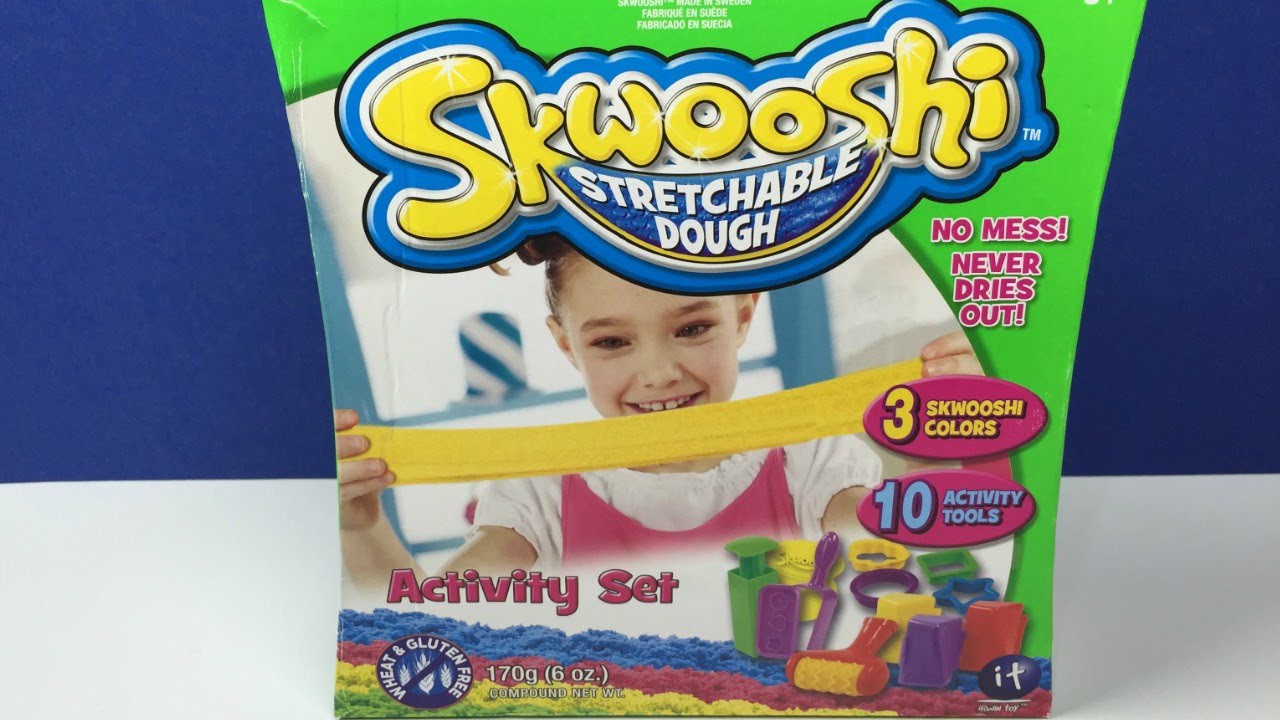 Warranty Skwooshi Stretchable Dough Activity Set 