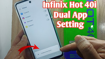 Infinix Hot 40i Dual App Setting | How to Create Dual App in Infinix Hot 30 Android