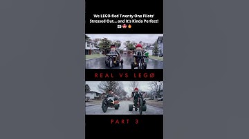 STRESSED OUT: REAL VS LEGO PART 3 #twentyonepilots #lego #shorts #fyp #music #video #trending