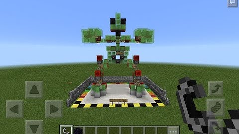 My First Ever Slime Block Robot- The Epic TETRAHYDRON
