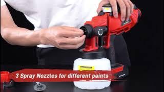 How to Replace Sprayer Nozzles for Avhrit cordless paint sprayer