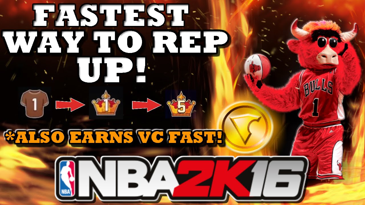 Nba 2K16 Fastest Way To Rep Up! Earn Vc Fast!