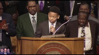 Jacob Sheard Preaching At COGIC Convocation Men's Day 2022  THE BLOOD