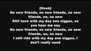 DJ Khaled - No New Friends ft. Drake, Rick Ross & Lil Wayne (Lyrics)