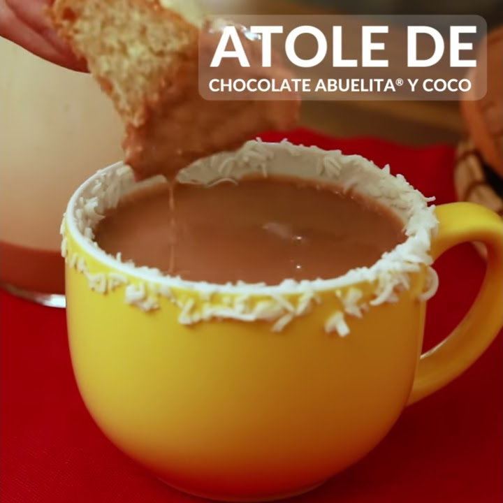 Como Hacer Atole De Chocolate Abuelita Con Maizena Cómo preparar Atole de chocolate y coco - Chocolate Abuelita® - YouTube
