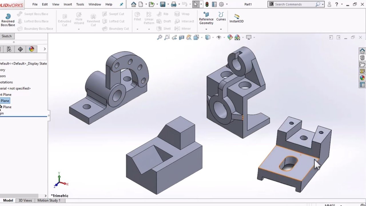 Master Solidworks Master SolidWorks Basics (Session 5) - YouTube