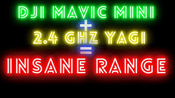 How to fly 5km with a Mavic Mini. Range Extenders Comparison