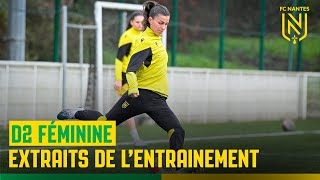 D2 Féminine : extraits de l'entraînement