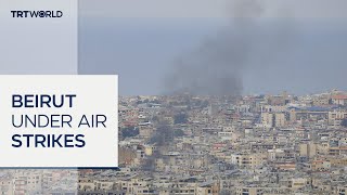 Israel launches air strikes on Beirut's southern suburbs