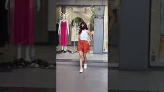Imported Fancy Heavy Fabric Top with Premium Lilan Fabric Shorts – Trendy Chic Outfit Combo #shorts