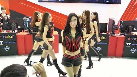 2017 06 03 computex v-color SG(ChiChi7ω7 /小文 /小咪 林珮珊 等)熱舞13:30 IN 南港展覽館