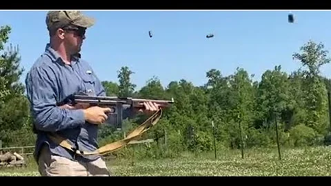 Testing Blanks in the M1A1 Thompson - J&M Spec. LLC