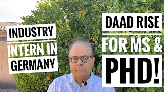Get the DAAD RISE Professional Internship!