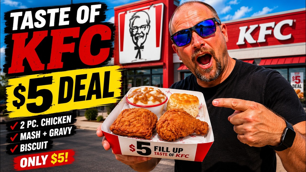 I Tried KFC's Taste of KFC $5 Deal! - YouTube