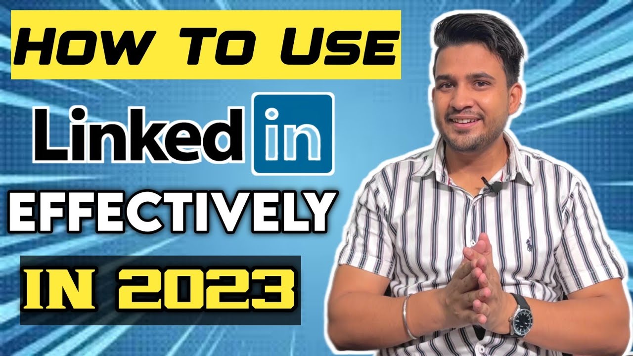 How to use Linkedin #linkedin - YouTube