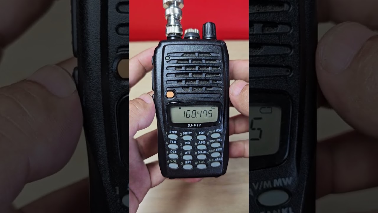 วิธีเพิ่มเสียง ลดเสียง Volume Alinco DJ V17