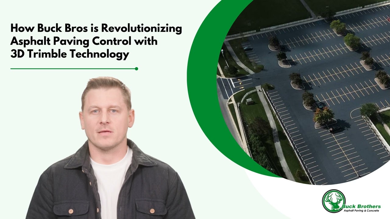 How Buck Bros is Revolutionizing Asphalt Paving Control with 3D Trimble Technology