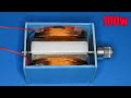 How to make 50V /100W generator | DIY 100W Dynamo 2020