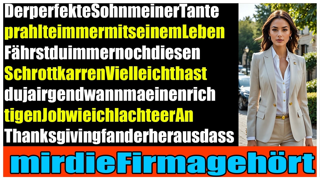 Beim Thanksgiving sagte meine Schwester: „Seid dankbar, nicht so erbärmlich zu sein…“