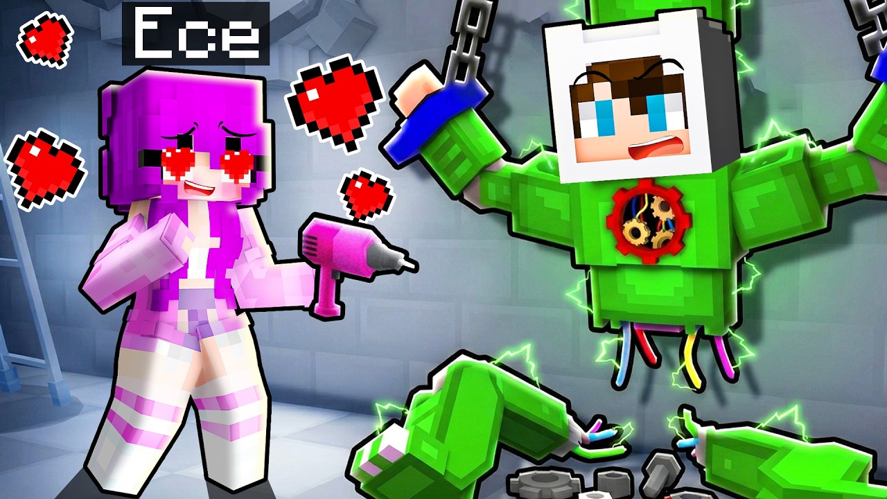 TRANSFORMERS ENES VE ÇILGIN KIZ HAYRAN YASAK AŞK HİKAYESİ 😱 Minecraft