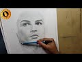 #shorts | Drawing Christiano Ronaldo | Dev Realistic Sketch