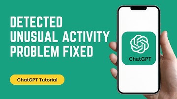 ChatGPT Error: Unusual Activity Detected — Here’s How to Fix It!