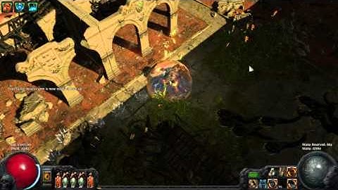 Path Of Exile Bazaar map face tank boss