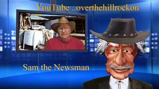 Sam the Newsman video chat little joke