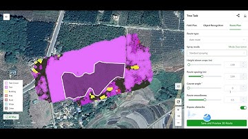DJI SmartFarm Web - Orchard Mission Planning