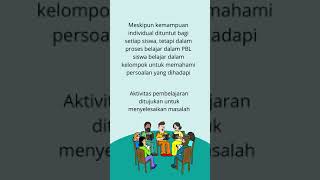 Mengenal Problem Based Learning