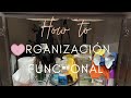 ORGANIZACIÓN DEBAJO 👇 DEL FREGADERO